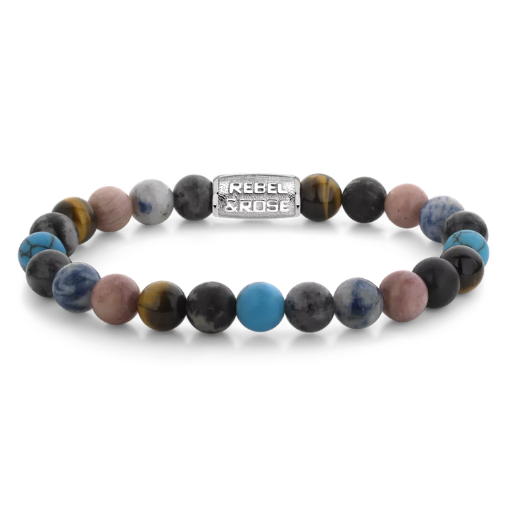 Ocean Coral - 8 mm - Heren Kralen Armband