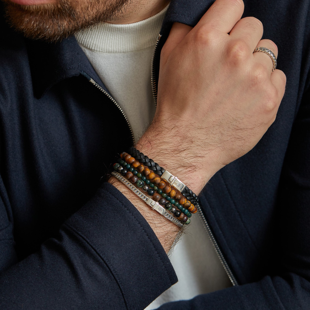 Secret Garden - 4mm - Bracelet pour homme