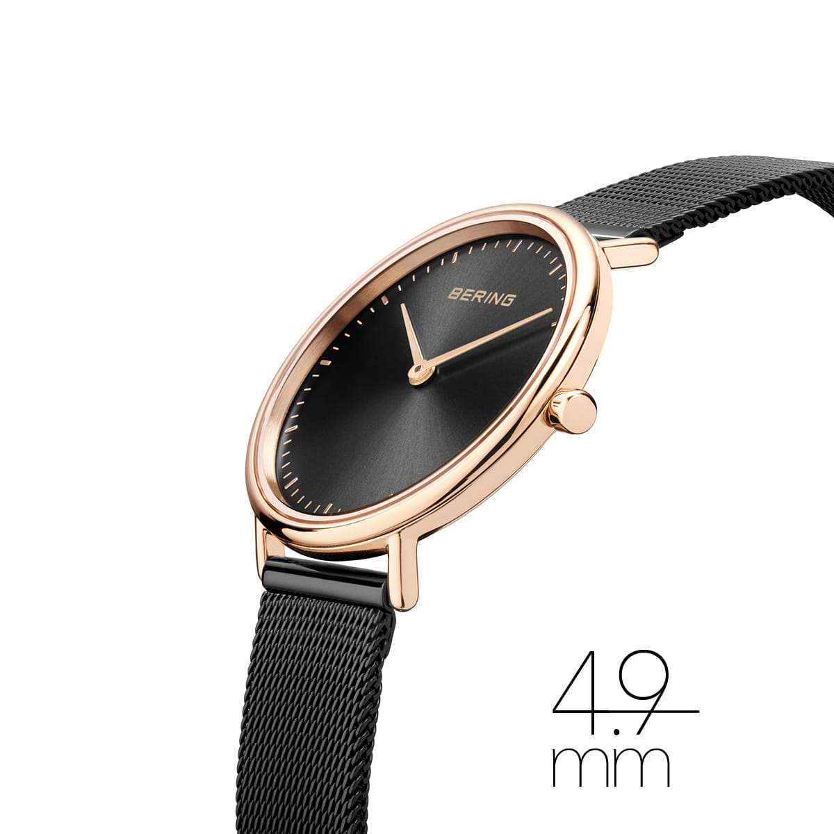 bering montre pour femme cadran noir - 15729-166