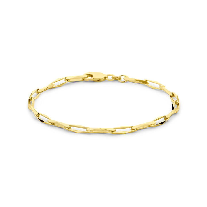 Gouden armband dames closed forever massief 14K