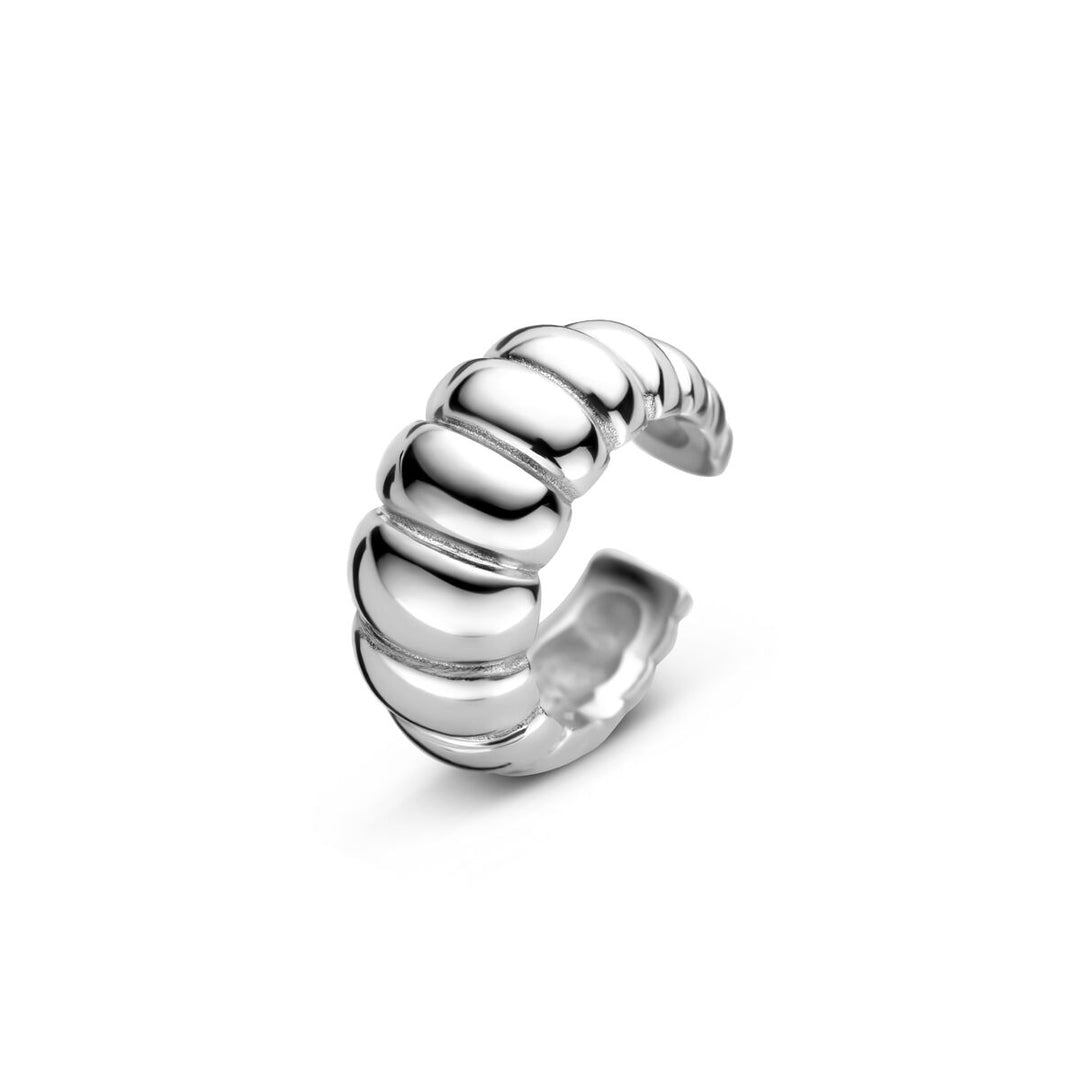 Zilveren ear cuff – modern accent zonder piercing