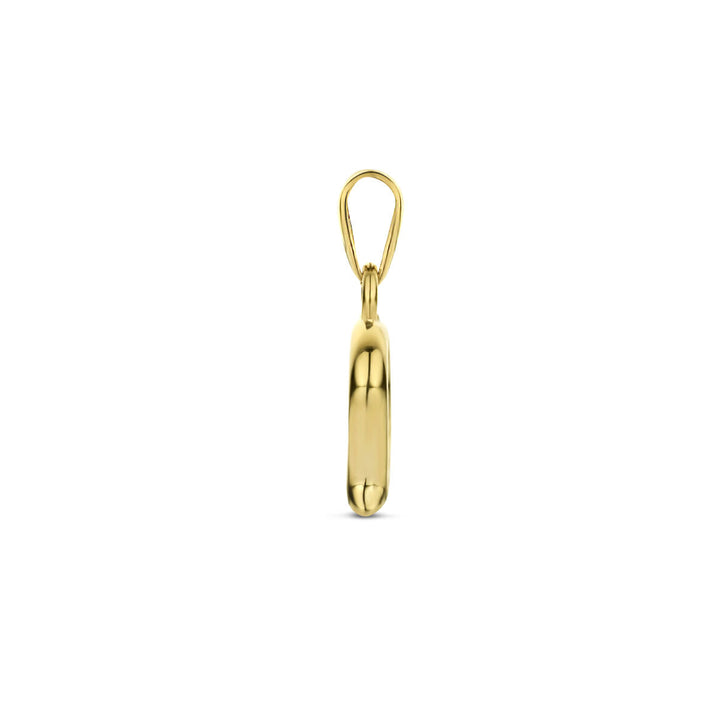 hanger hart 14K geelgoud