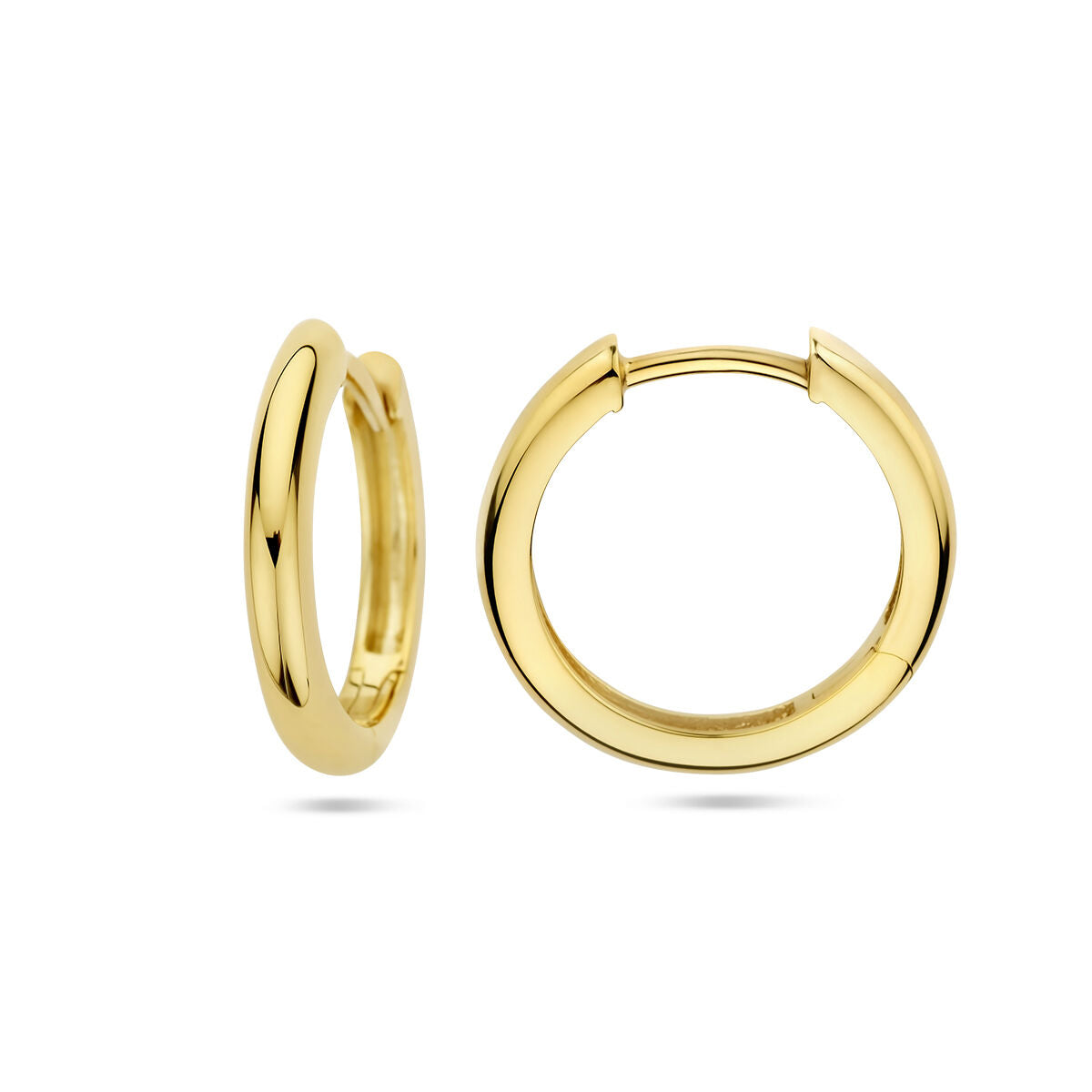 créoles 2,5 mm demi-rondes