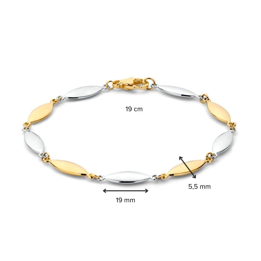 Bracelet bicolore