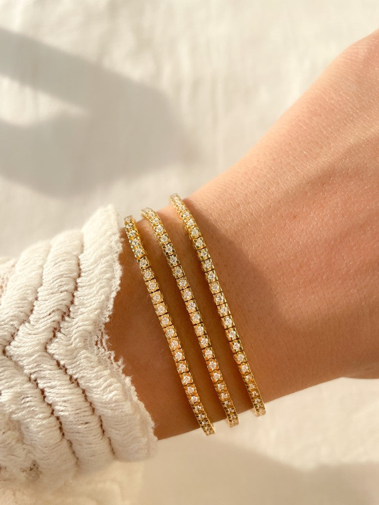 Bracelet Chloe 1,00 crt. or jaune