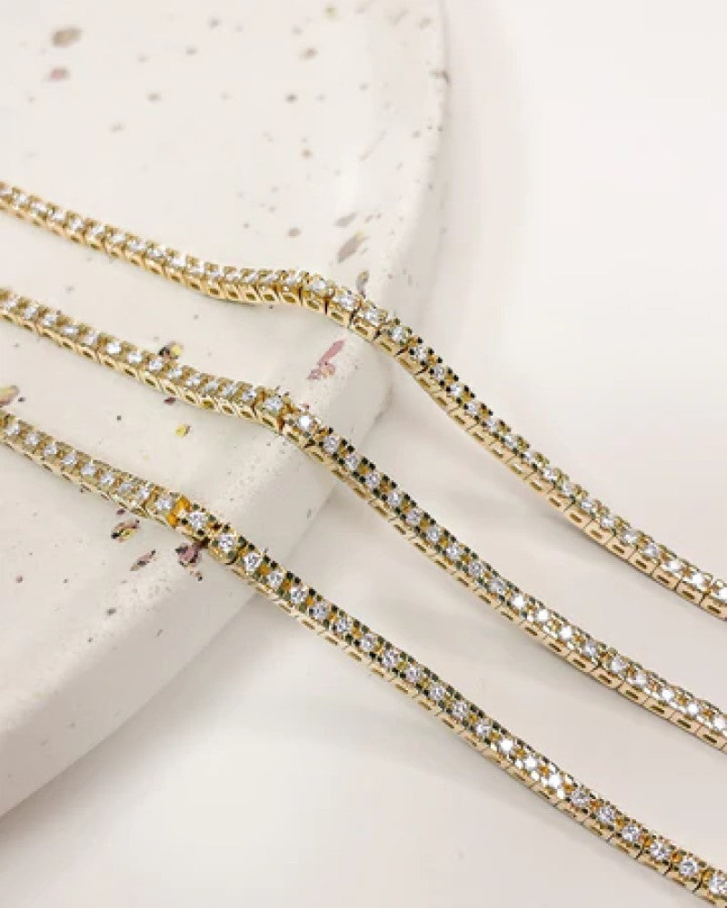 Bracelet Chloe 1,00 crt. or jaune