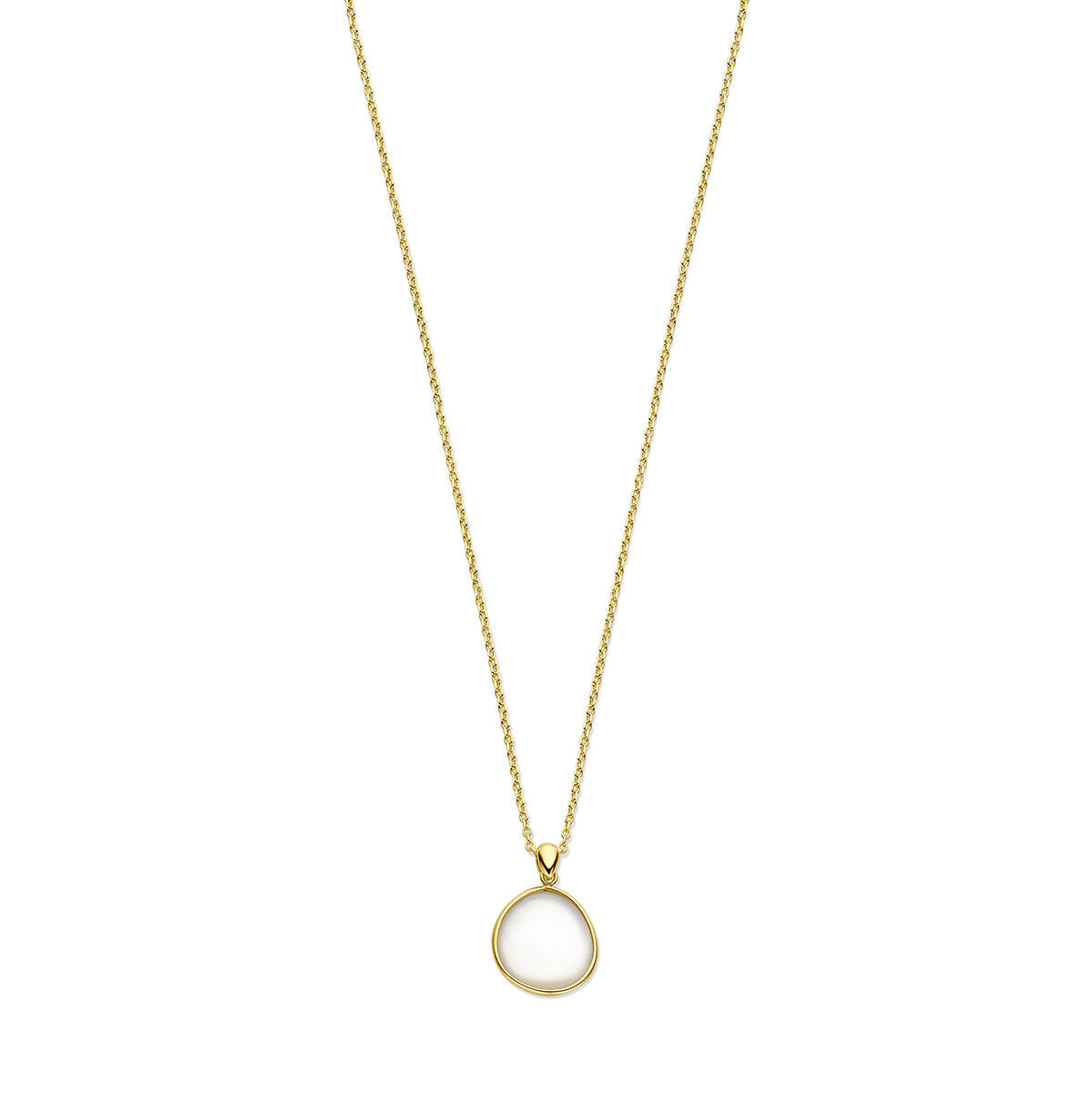 collier parelmoer 41 - 43 - 45 cm 14K geelgoud
