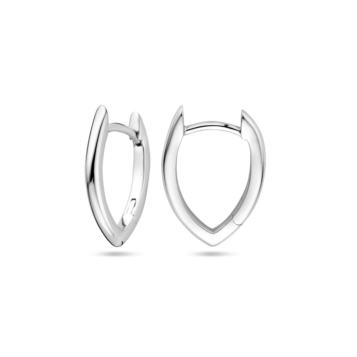 créoles 2,0 mm argent rhodié