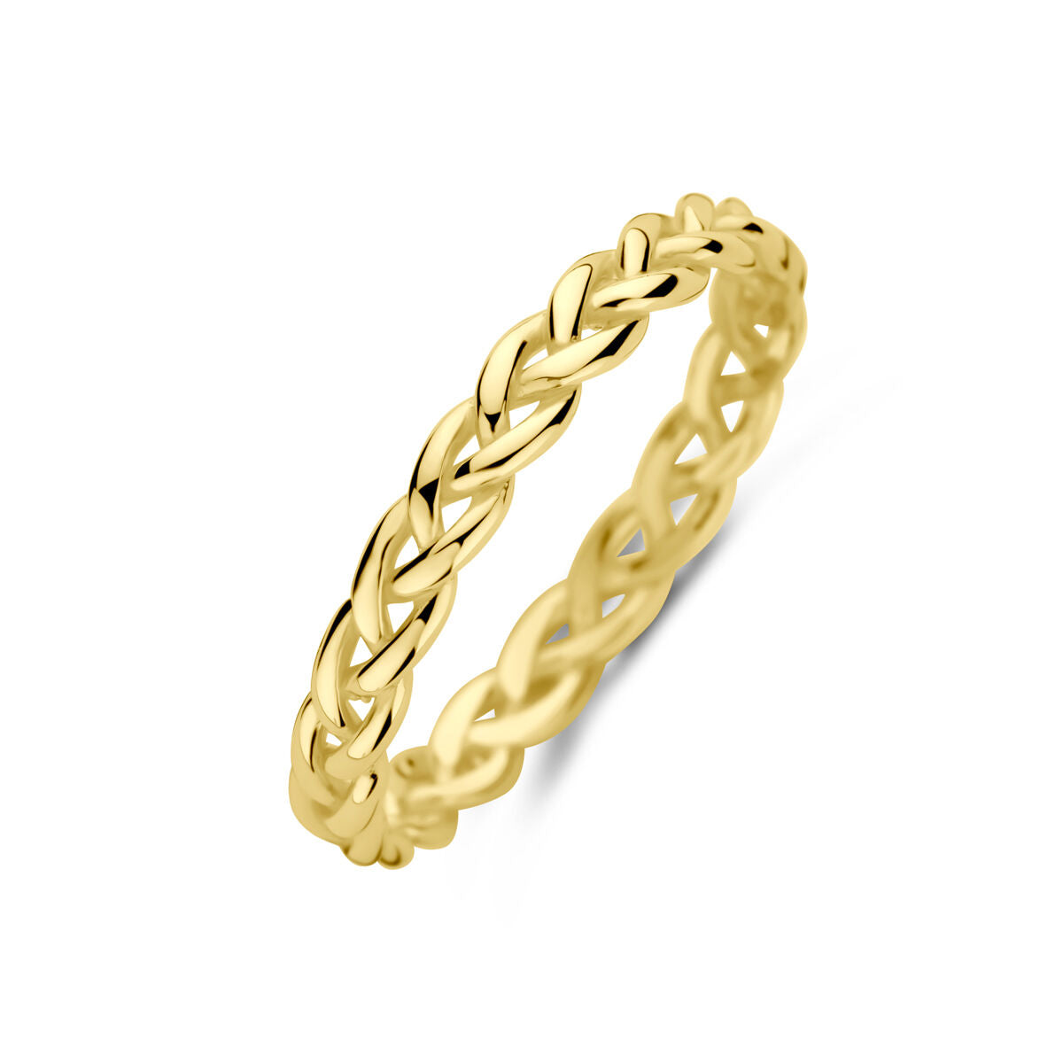 bague maille 14K or jaune
