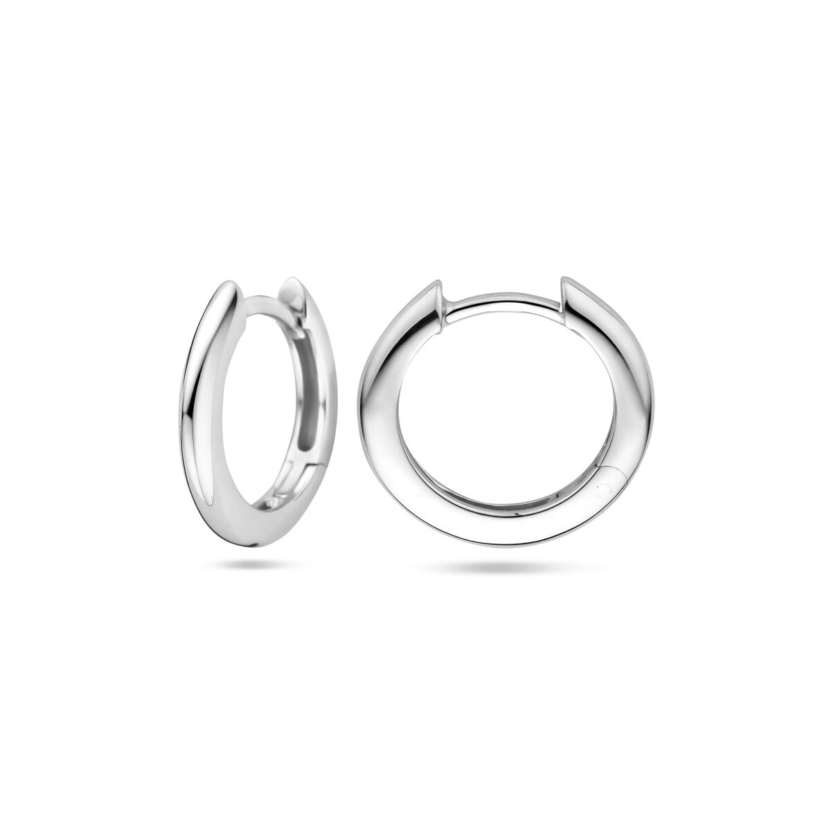 créoles 2,0 mm argent rhodié