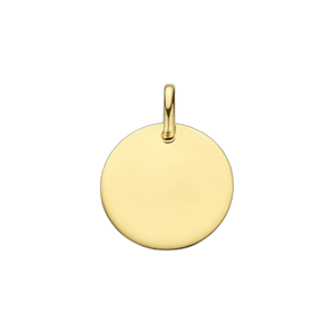 Pendentif en or à graver