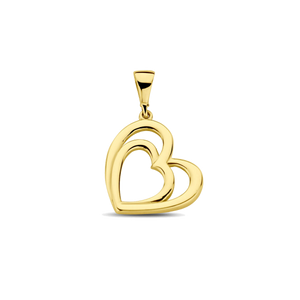 Pendentif cœur en or