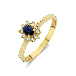 Bague en or avec diamant