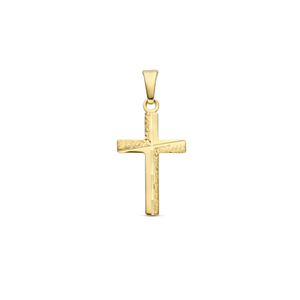 Pendentif croix en or