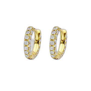Boucles d'oreilles diamant de laboratoire