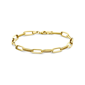 Bracelets maille paperclip