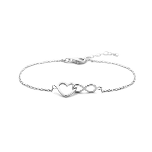 Bracelets cœur en argent