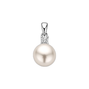 Pendentif en argent avec perle