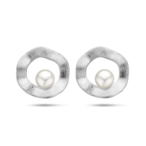 Boucles d’oreilles à pierre précieuse en argent
