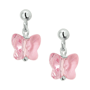 Boucles pendantes en argent