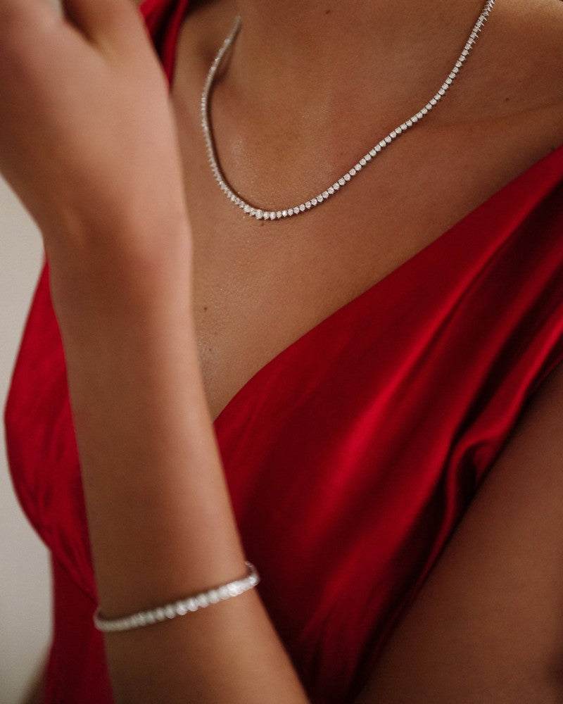 Collier Chloe 5,00 crt. or jaune