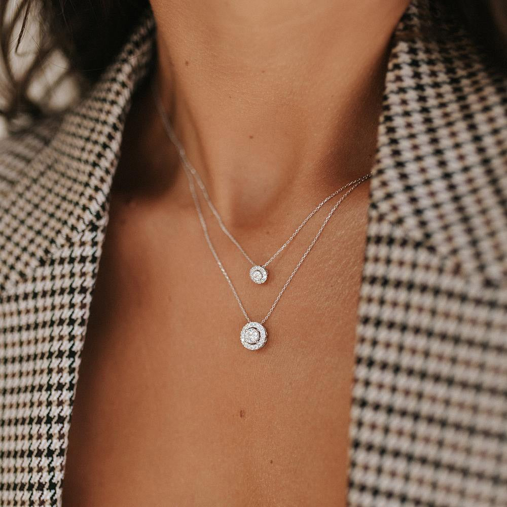 Collier Emma 0,20 crt. or jaune