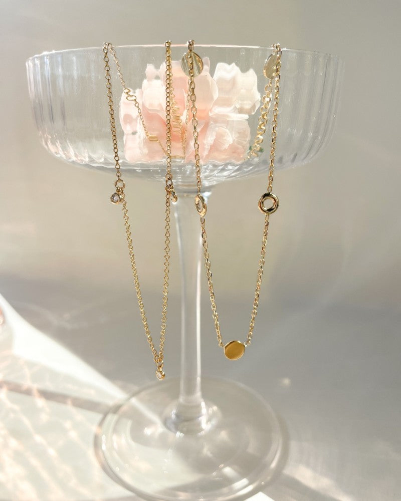 Collier or jaune