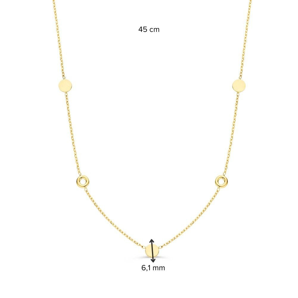 Collier or jaune