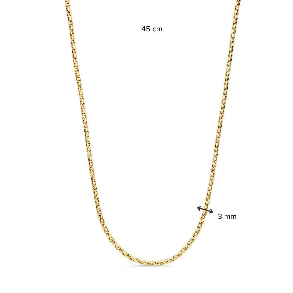 Collier or jaune