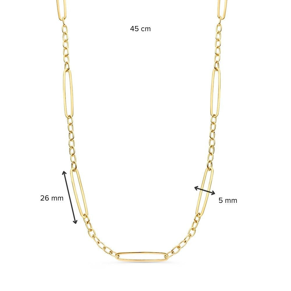 Collier or jaune