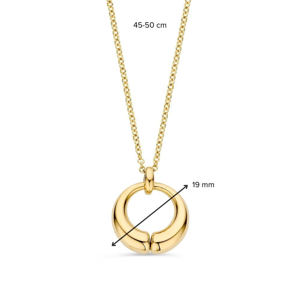 Collier or jaune
