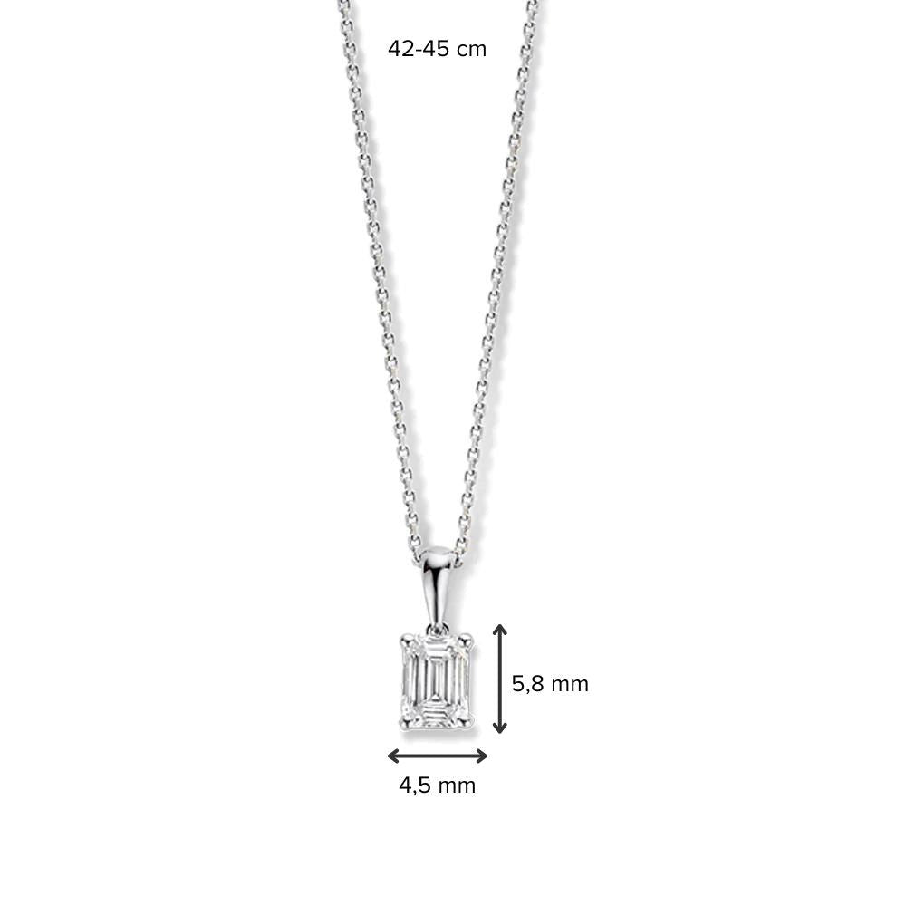 Collier Nora 0,50 crt. or blanc