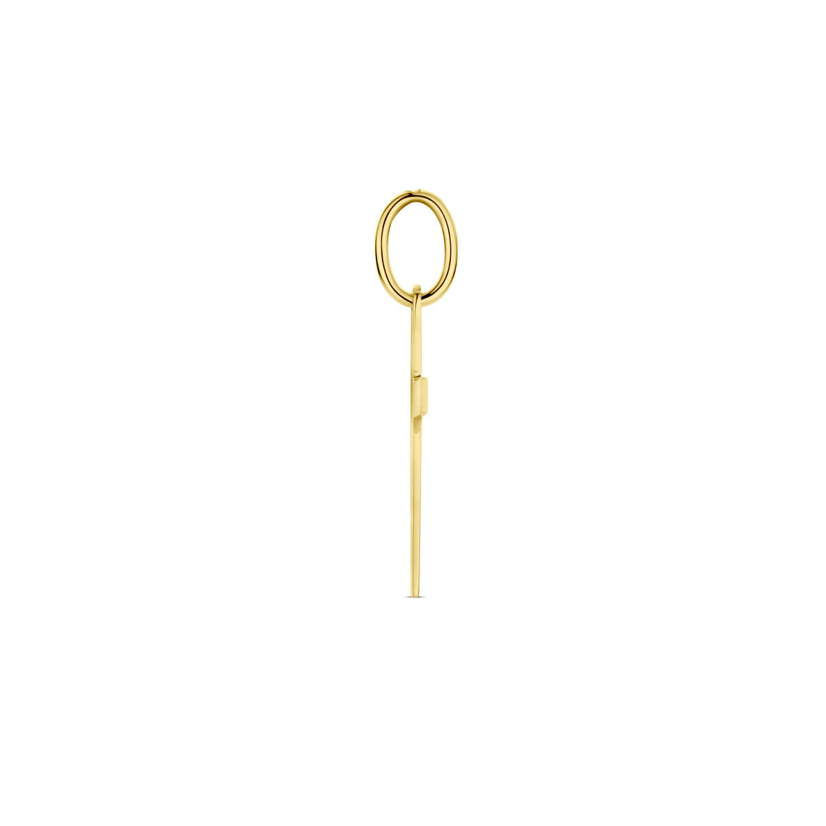 pendentif croix 14K or jaune