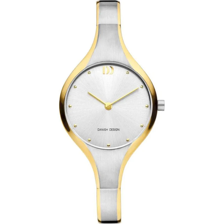 Danish design dames horloge zilveren wijzerplaat - IV65Q1234