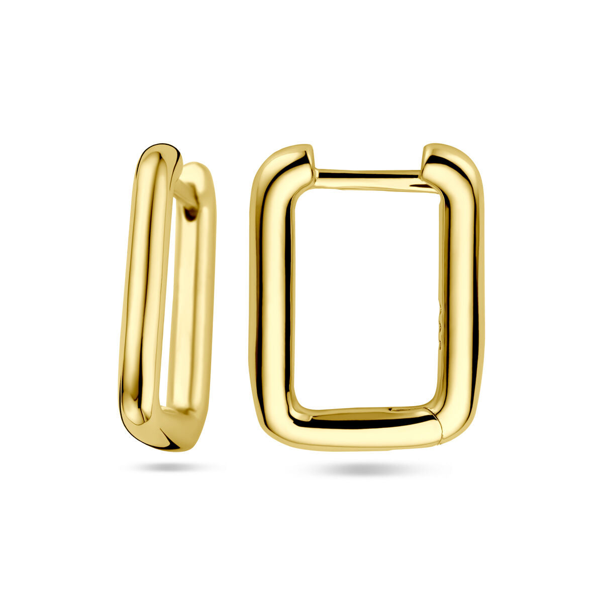 créoles 1 micron argent plaqué or (jaune)