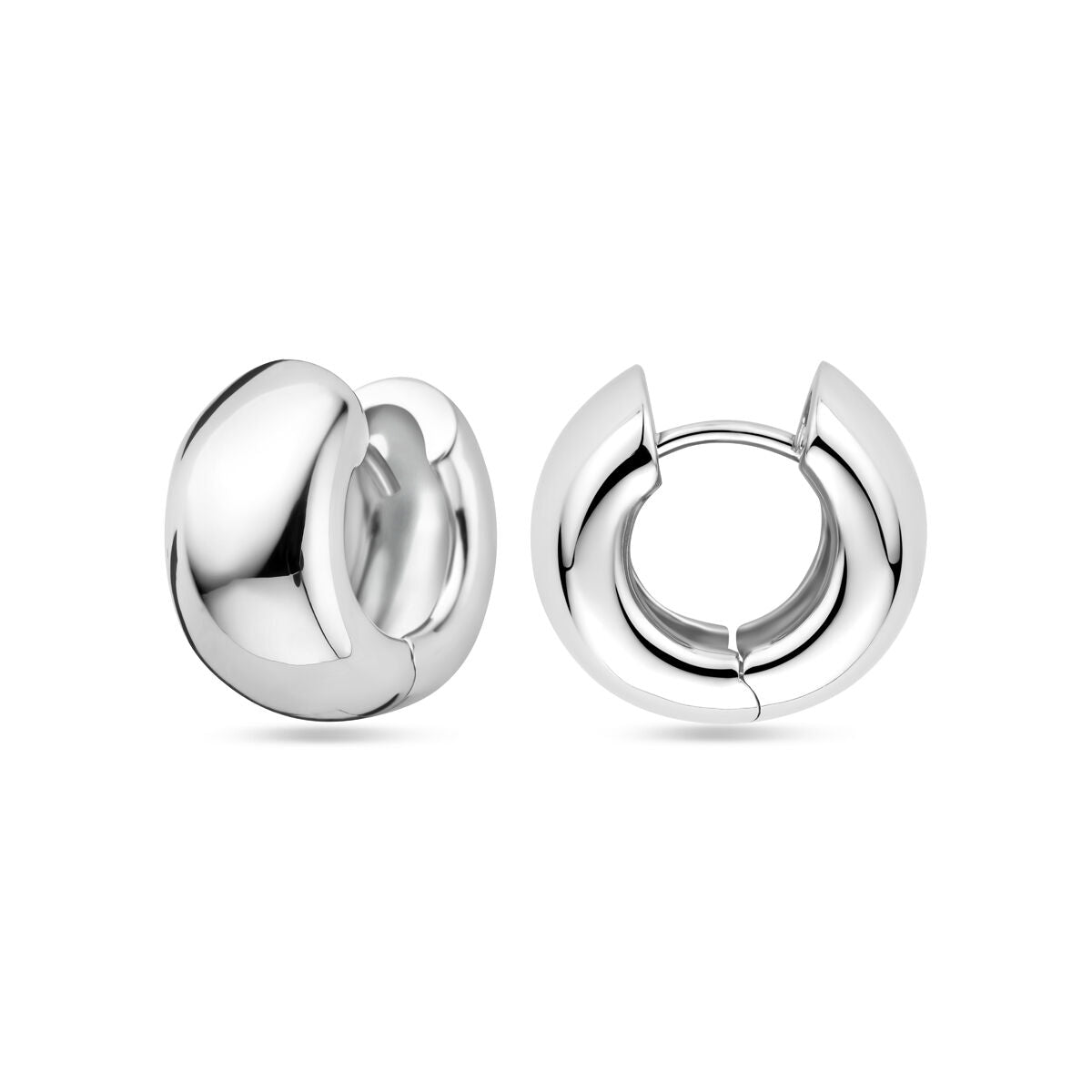 créoles 15 mm argent rhodié
