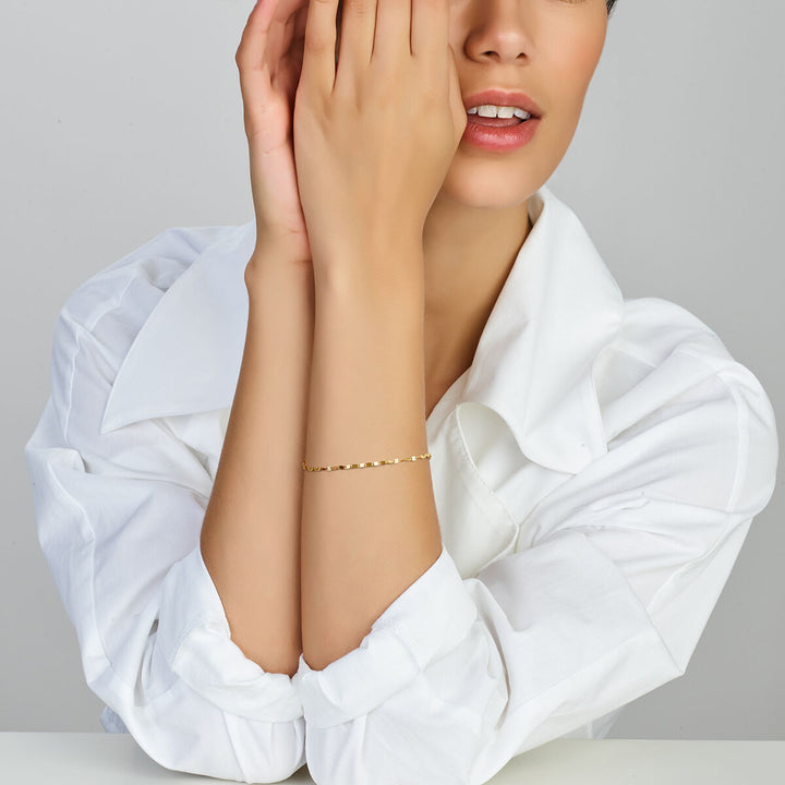armband 2,0 mm 18 cm 14K geelgoud