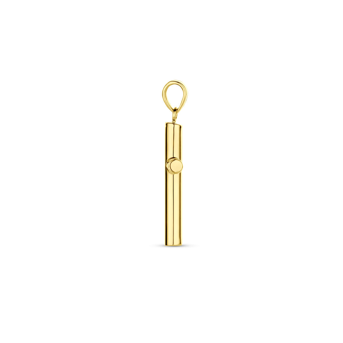 pendentif croix 28 mm or jaune