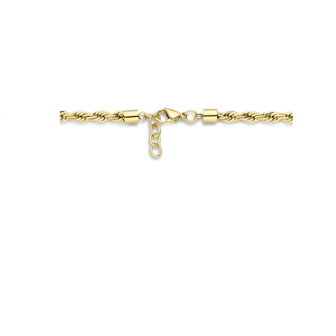 collier koord 5,7 mm 43 + 3 cm ion plating edelstaal