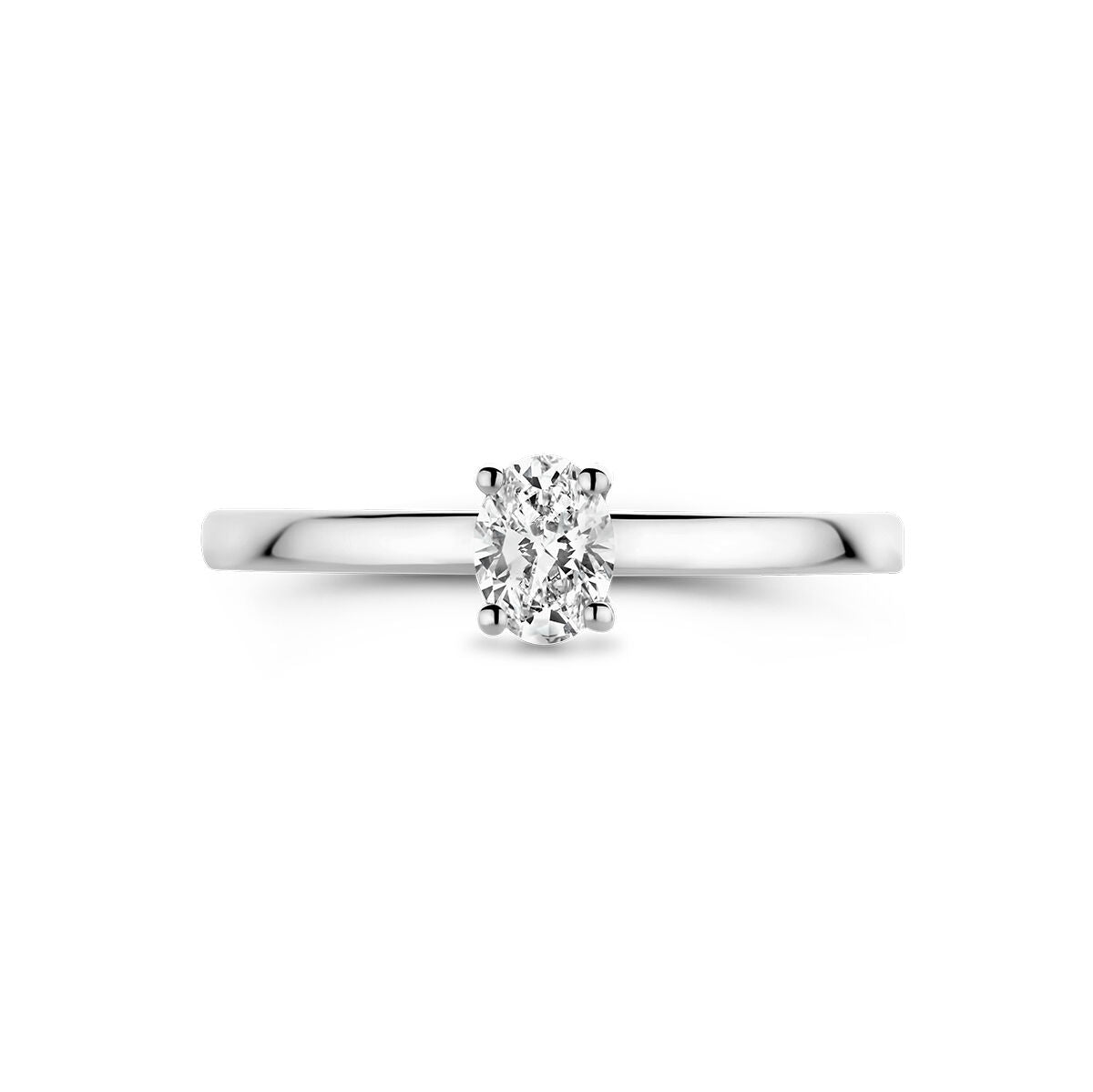 bague en platine diamant 0.30ct g vsi platine