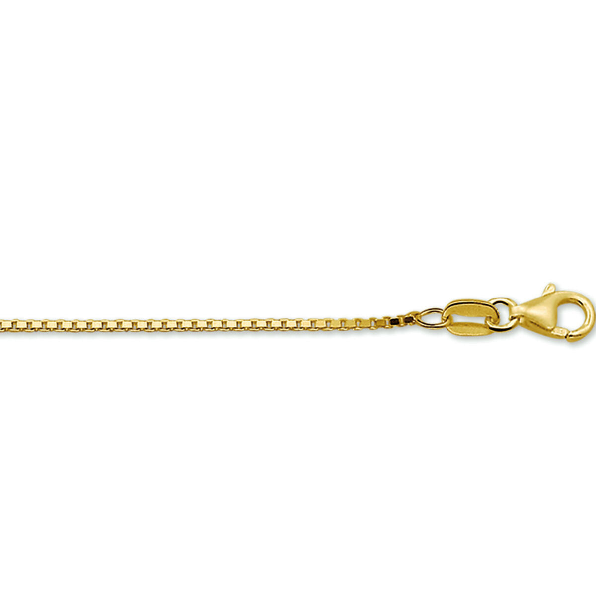 collier venetiaans 1,3 mm 14K geelgoud