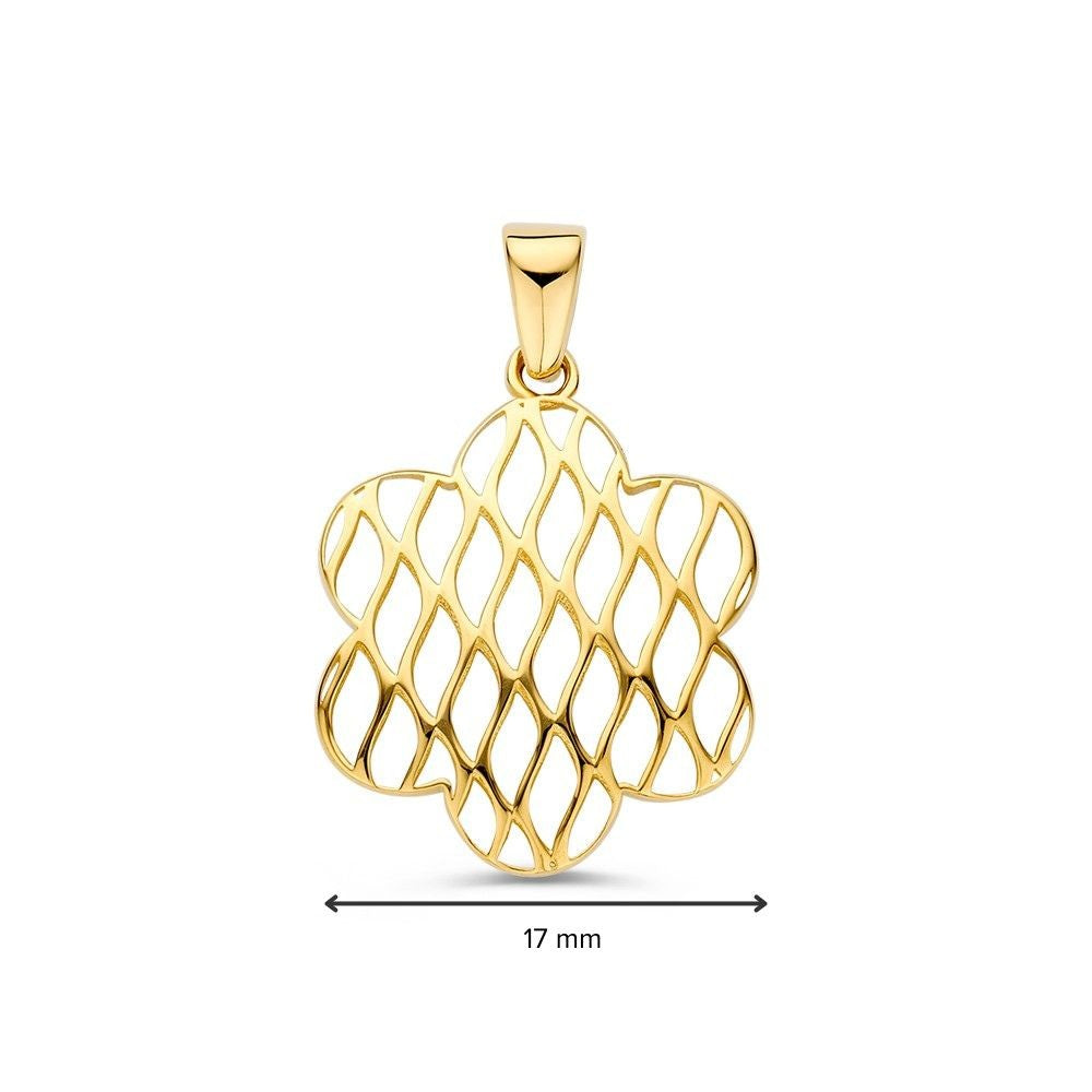 Pendentif or jaune