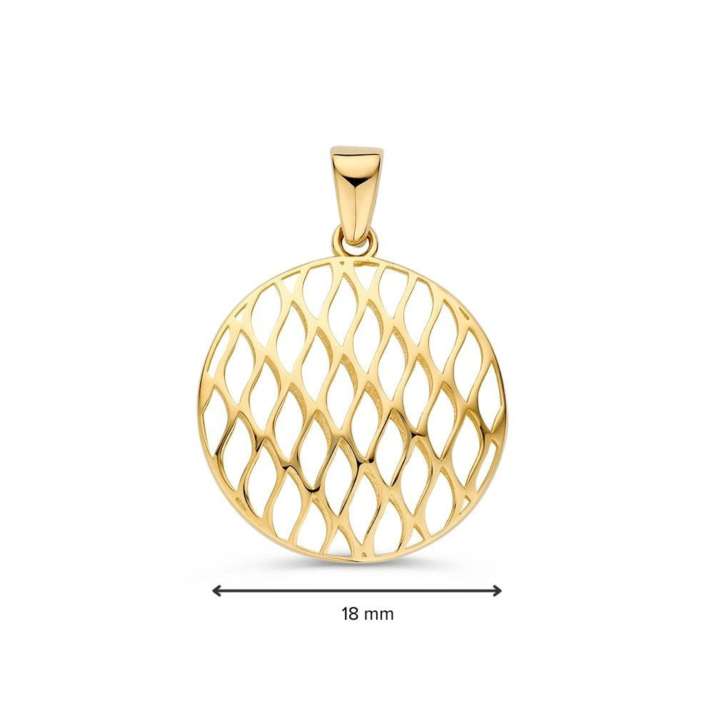 Pendentif or jaune