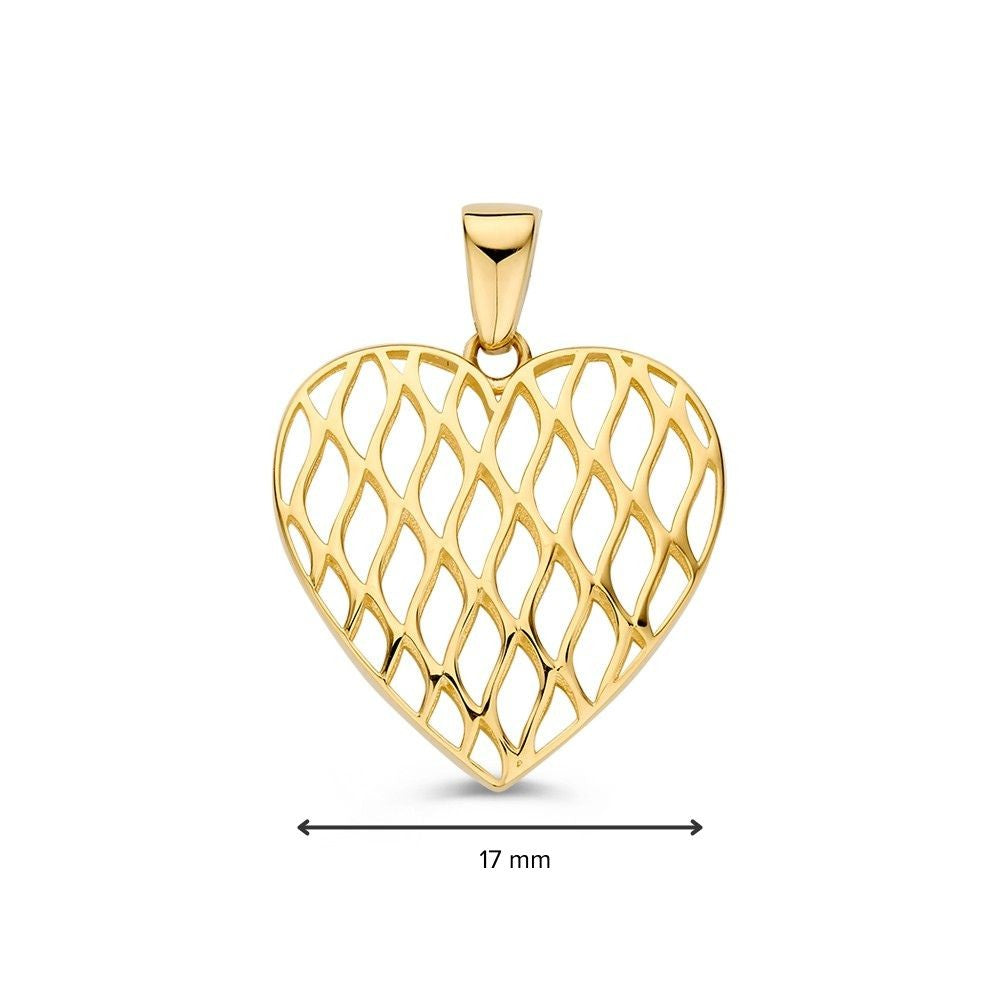 Pendentif or jaune