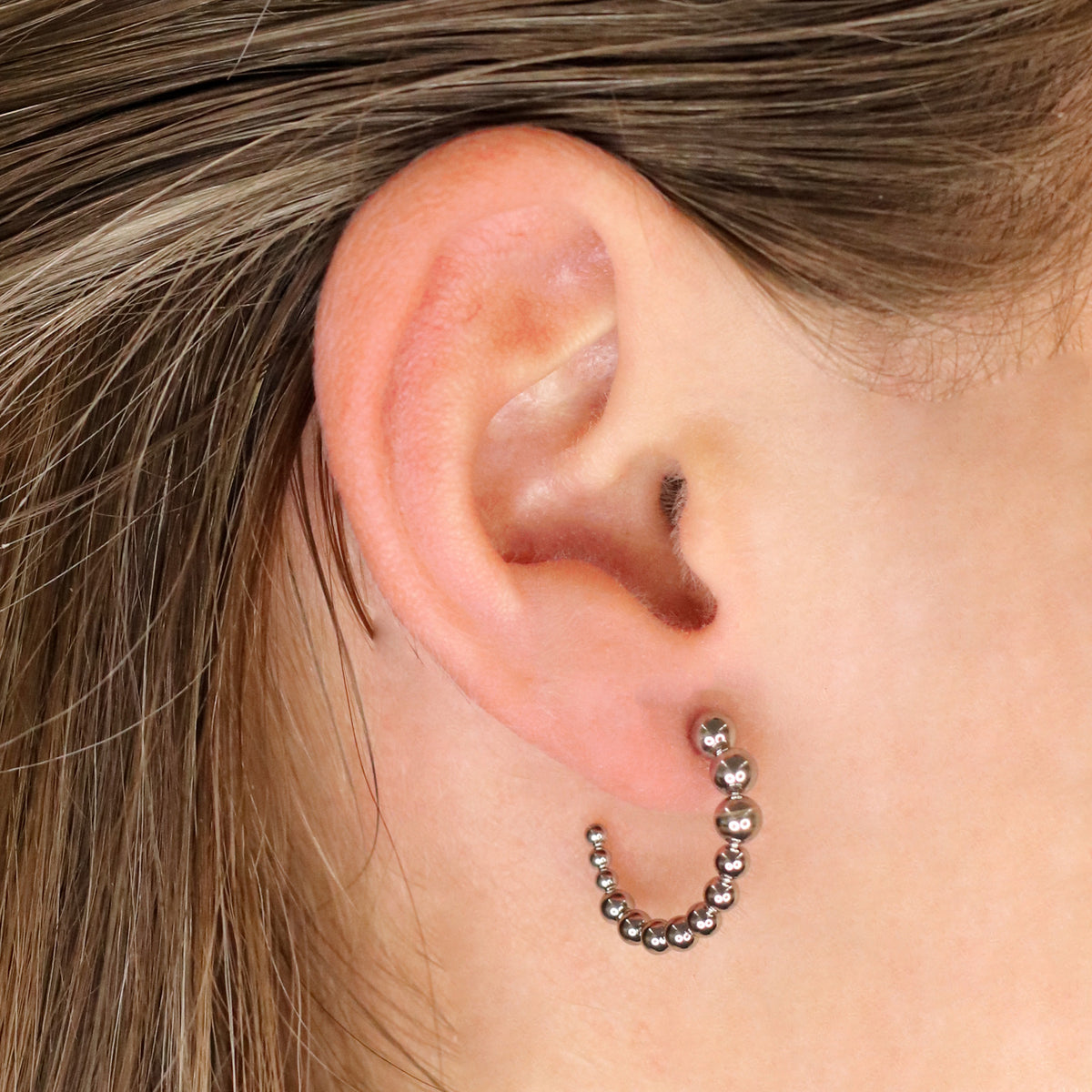 Boucles d'oreilles en titane 05067-01