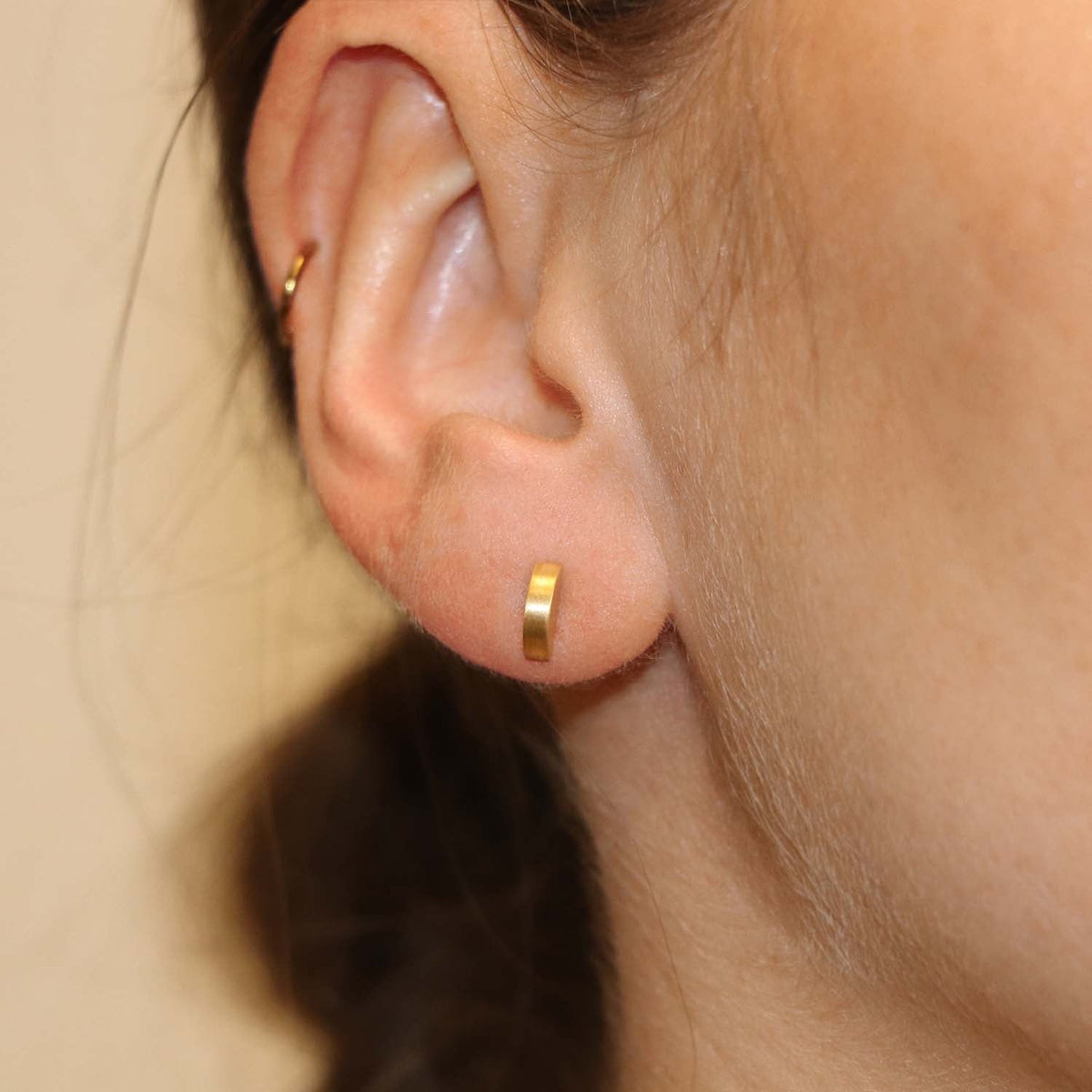 Boucles d'oreilles en titane gp 05058-02