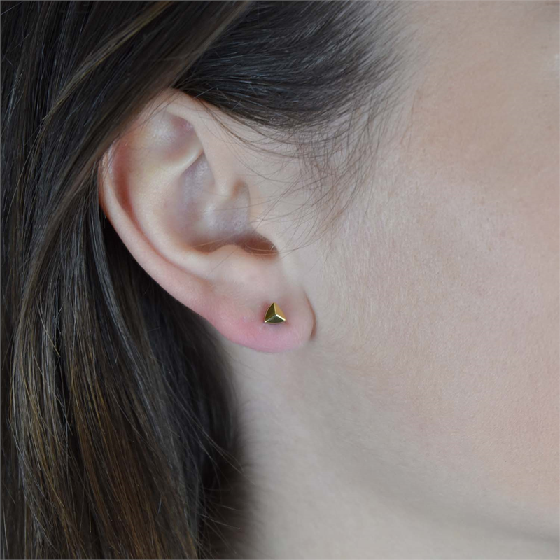 Boucles d'oreilles en titane gp 05015-02