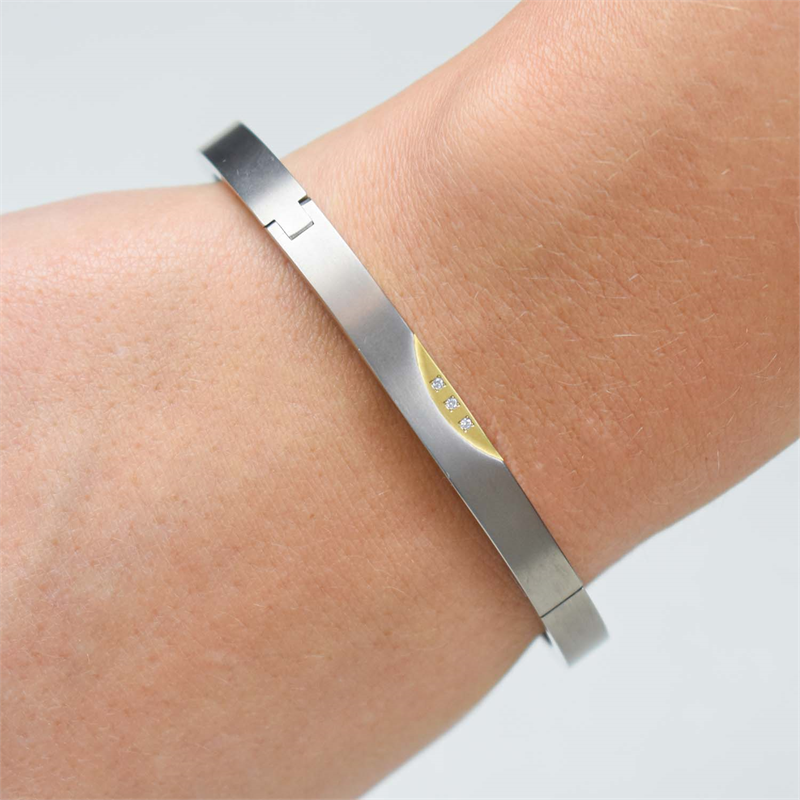 Boccia Titanium Armb.Sp. Bicolor dia 3/0.015