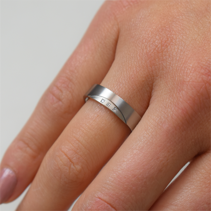 Bague en titane dia 3/0.015 - 0138-02