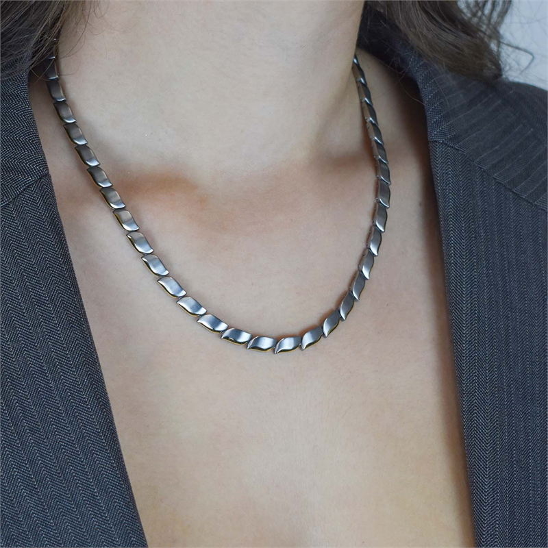 Boccia Titanium Collier Bicolor 08038-02